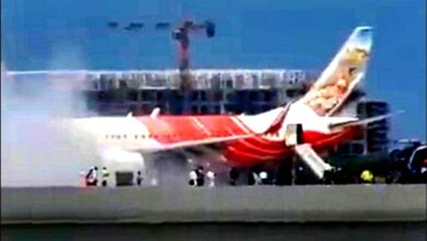 Air India Express Flight के इंजन में लगी आग, अबू धाबी में इमरजेंसी लैंडिंग, विमान में सवार थे 184 यात्री