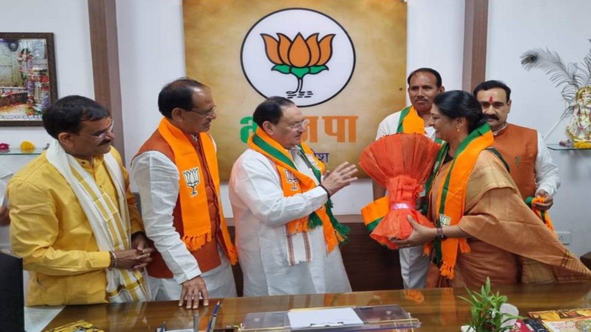 Mp Bjp मोना सुस्तानी, ऊषा चौधरी और प्रीतम लोधी भाजपा में हुए शामिल