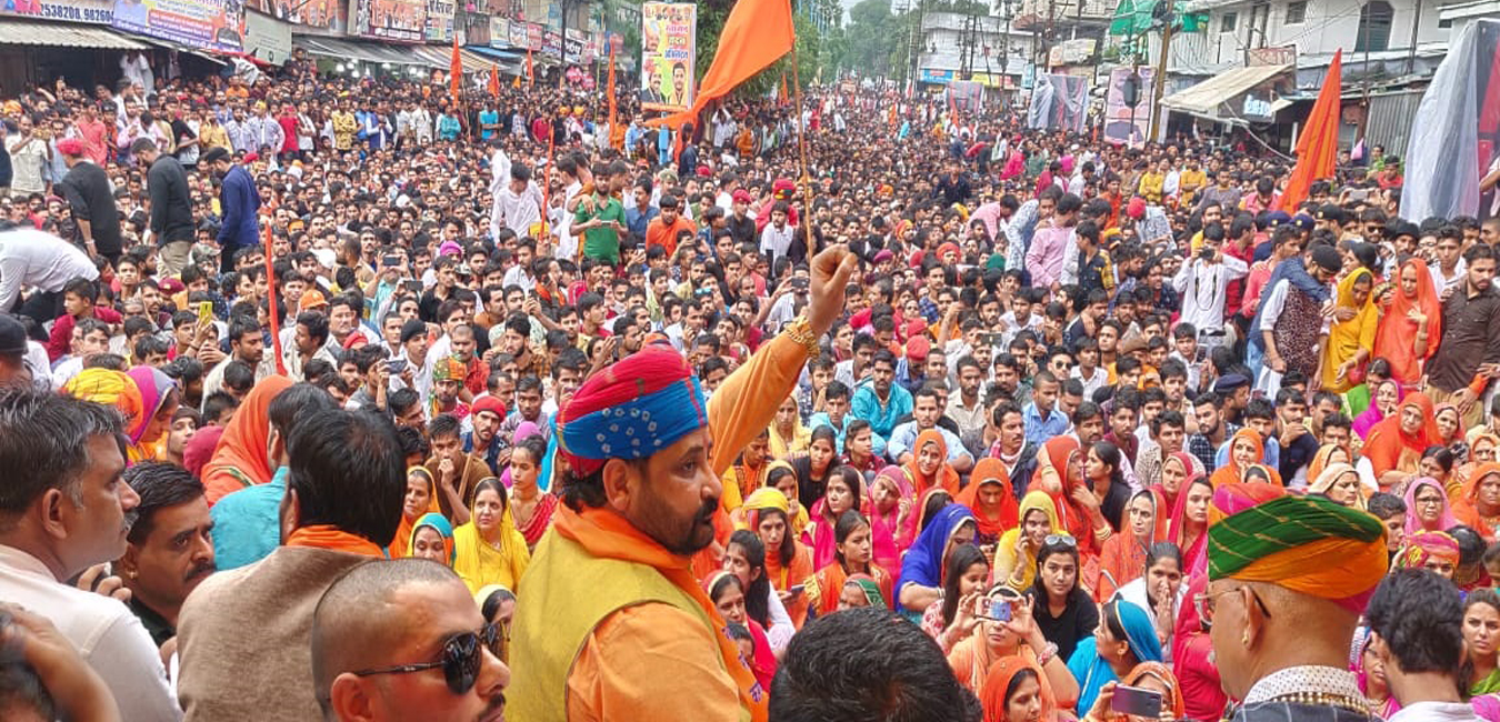 मध्यप्रदेश चुनाव: करणी सेना की 50 टिकटों की मांग,दी सीएम हाउस पर धरने की चेतावनी