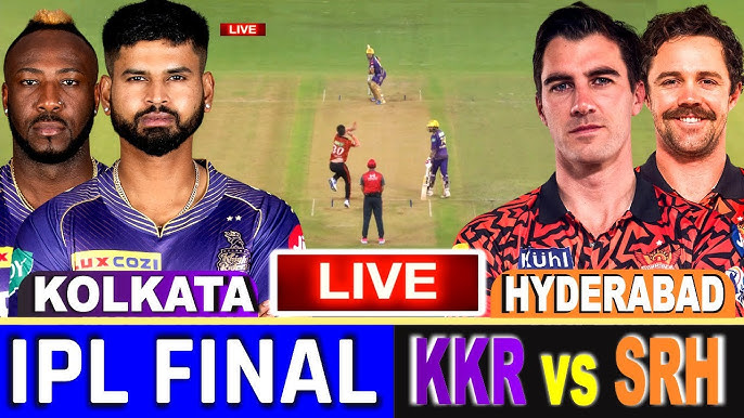 SHR vs KKR Final Mach 2024 : कोलकाता और हैदराबाद का फाइनल जंगी मुकाबला देखने को हो जाइये तैयार आइये देखे कहा कहा देख पाएंगे live