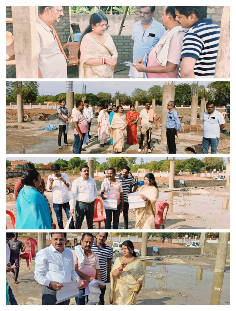 यात्री सुविधाओं को ध्यान में रखकर करें निर्माण, महापौर प्रीति संजीव सूरी ने झिंझरी स्थित निर्माणाधीन बस स्टैंड का किया निरीक्षण, अधिकारियों को दिए निर्देश