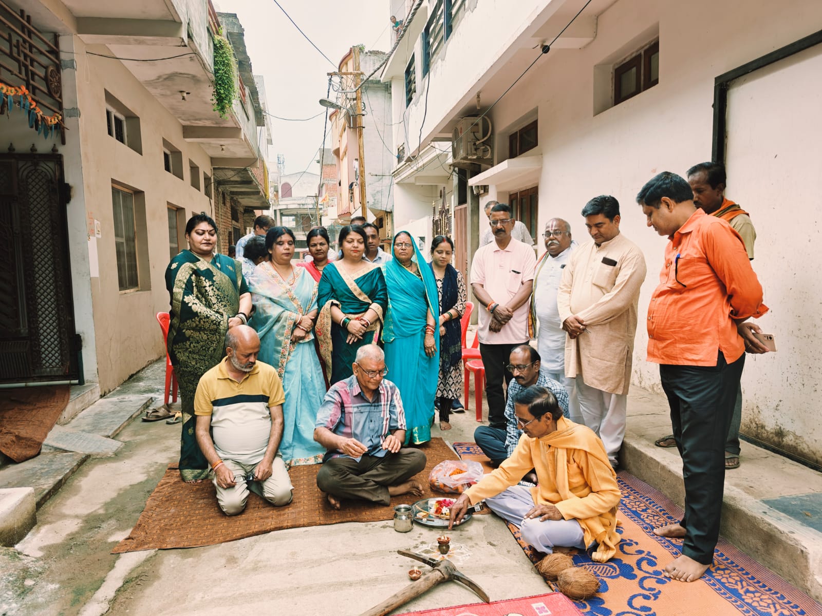 वीर सावरकर वार्ड में होगा जन सुविधाओं का विस्तार, महापौर प्रीती संजीव सूरी ऊर्जावान पार्षद राजेश भास्कर के प्रयासों से मिली सीसी रोड और नाली की सौगात