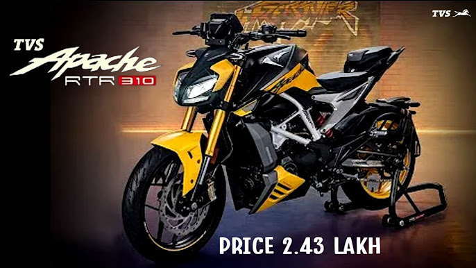 TVS Apache RR 310 Bike की दमदार कार जबरदस्त फीचर्स के साथ मिलेंगे दमदार इंजन जाने कीमत