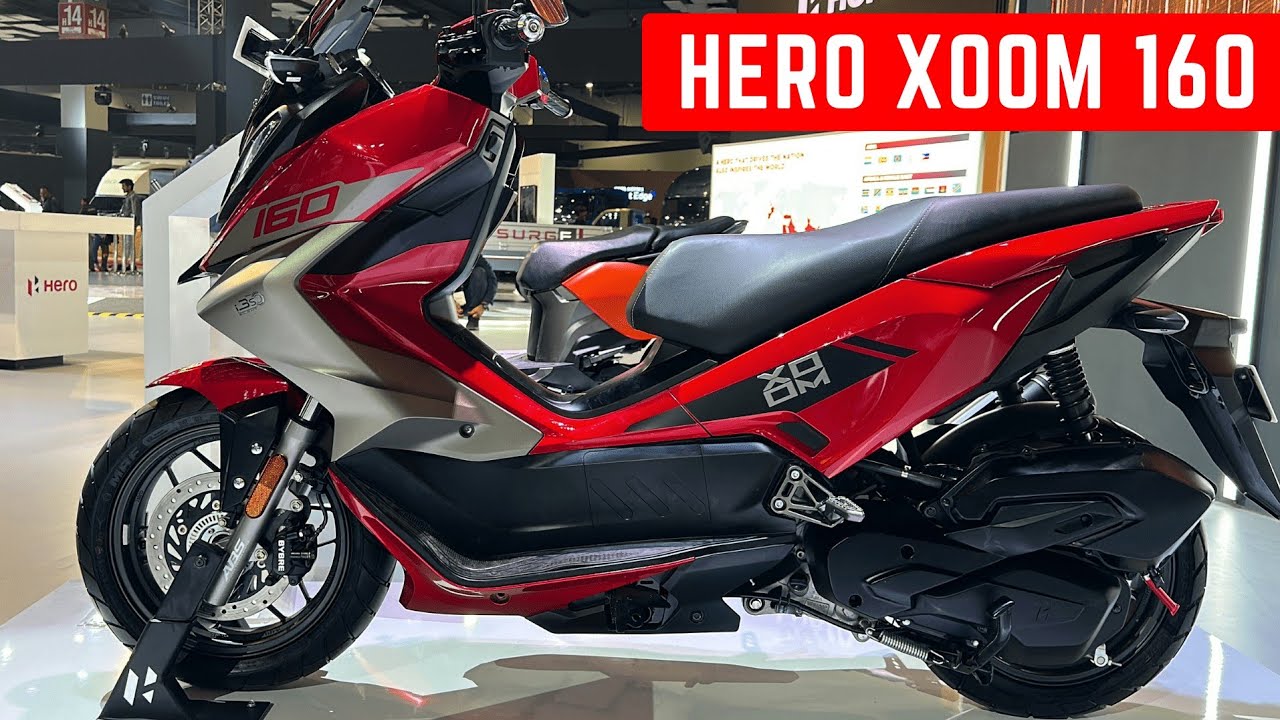 160cc के बाहुबली पावर इंजन के साथ पापा की पारियों का दिल जीतने आई, New Hero Xoom 160 स्कूटर