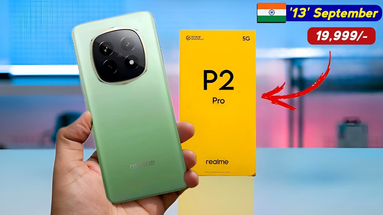 32MP की धाकड़ कैमरा क्वालिटी के साथ स्टाइलिश लुक में लॉन्च हुआ Realme P2 Pro 5G स्मार्टफोन, जाने क्या है? कीमत