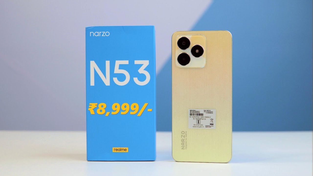 मात्र 10000 में धांसू फीचर्स के साथ मिलेगा Realme Narzo N53 , जाने खासियत